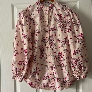 J Crew puff sleeve blouse